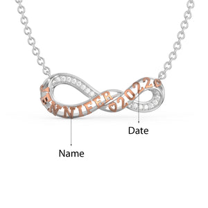 Custom 3D Jewelry Couple Necklace