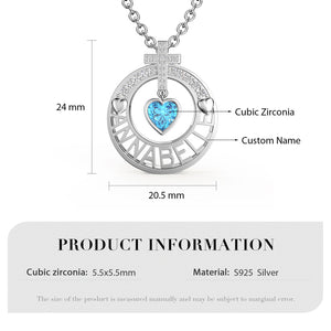 Custom 3D Jewelry Circle Necklace