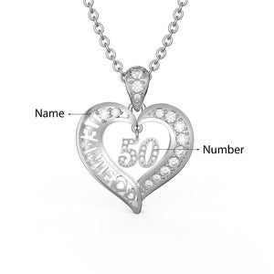 3D Jewelry Heart Necklace