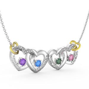 Custom 3D Jewelry Heart Shaped Necklace
