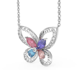 Custom 3D Jewelry Butterfly Necklace