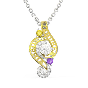 Custom 3D Jewelry MusicNote Necklace