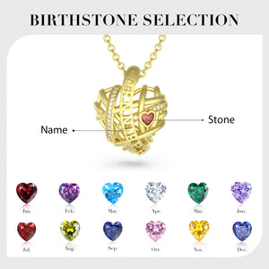 Custom 3D Jewelry Heart Box Necklace