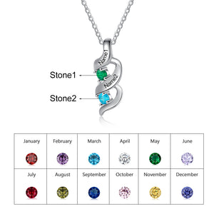 Custom Birthstone Series Necklace