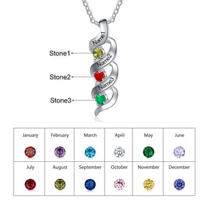 Custom Birthstone Series Necklace
