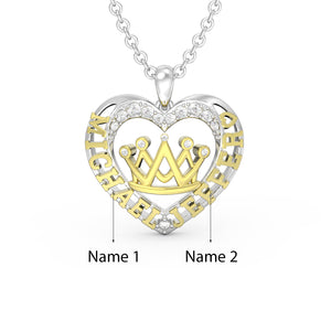 Custom 3D Jewelry Crown Necklace