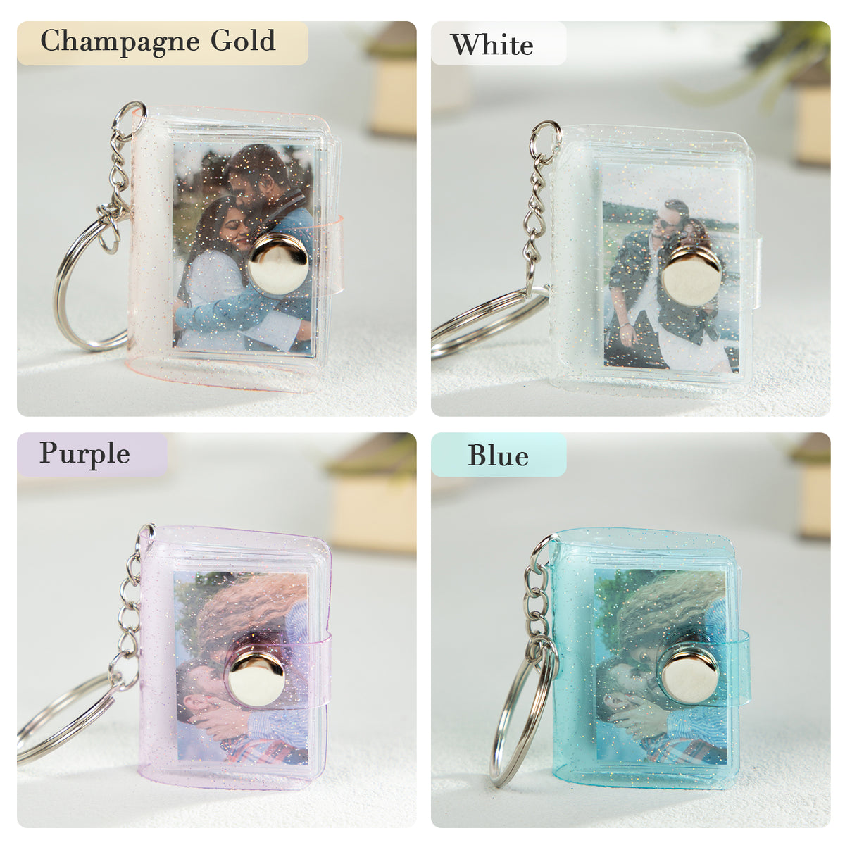 Mini Photo Album Keychain - LemonsAreBlue