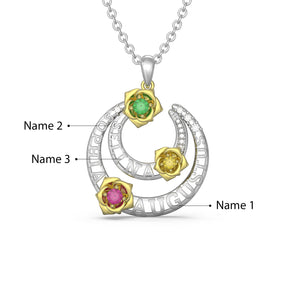 Custom 3D Jewelry Flower Necklace