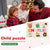 Holiday Custom Name Wooden Puzzle With 6 Holiday Figures