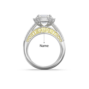 Custom 3D Jewelry Moissanite Wedding Ring