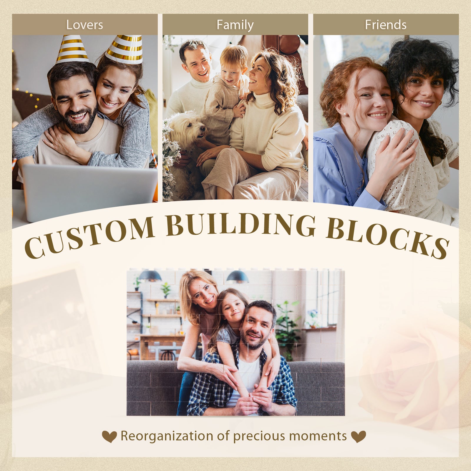 Custom Building Brick Puzzle