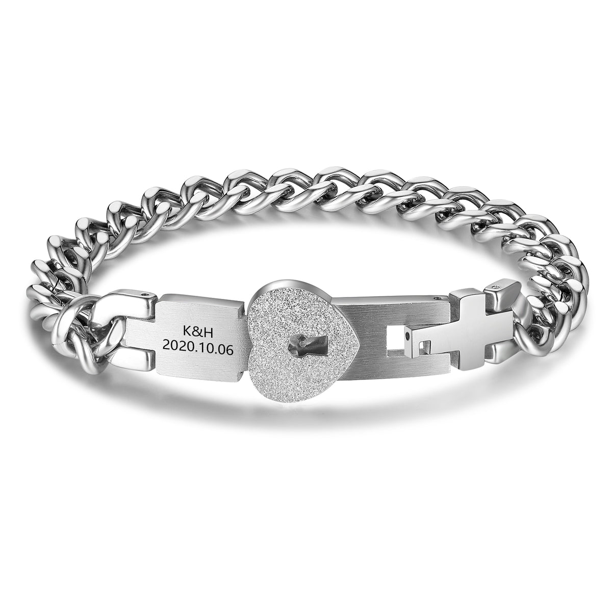 Personalized Magnetic Couple Matching Bracelets For Couples With Lock Key  And Friendship Rope Set Of 2 From Cartersliver, $7.55 | DHgate.Com