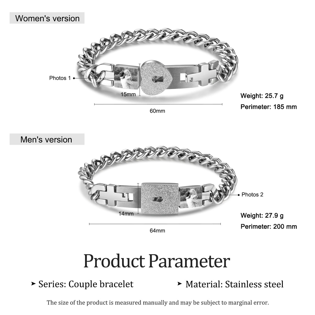 Key Pendant Necklace And Lock Bracelet For Women Men Birthday Anniversary  Gift | Fruugo ZA