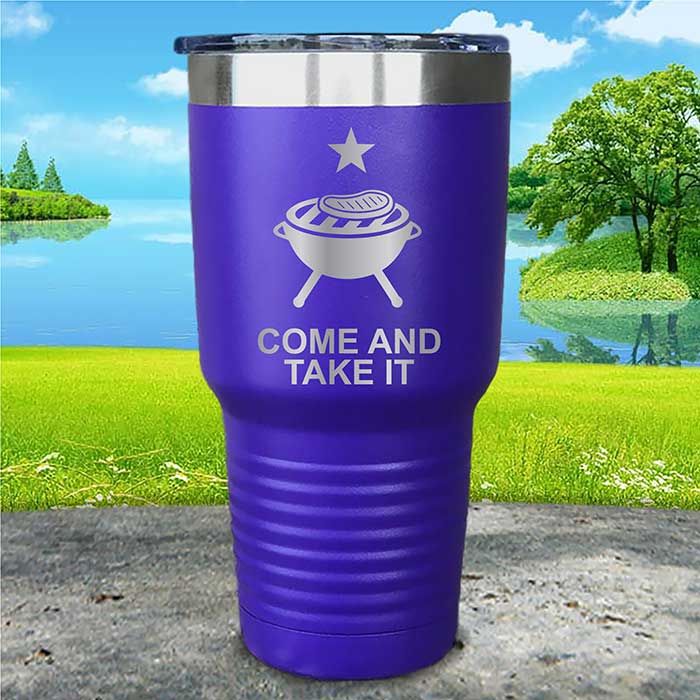 I DRINK AND I GRILL THINGS 30 oz Drink Tumbler With Straw (Compare To Yeti)