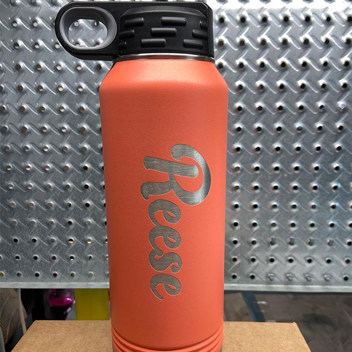 32oz Custom Engraved Sports Bottle