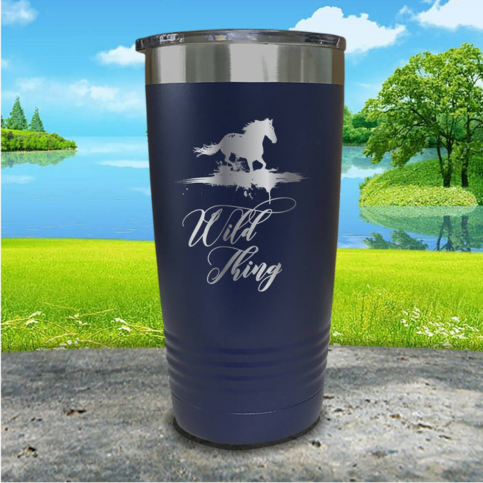 Wild Thing Cowgirl Engraved Tumbler