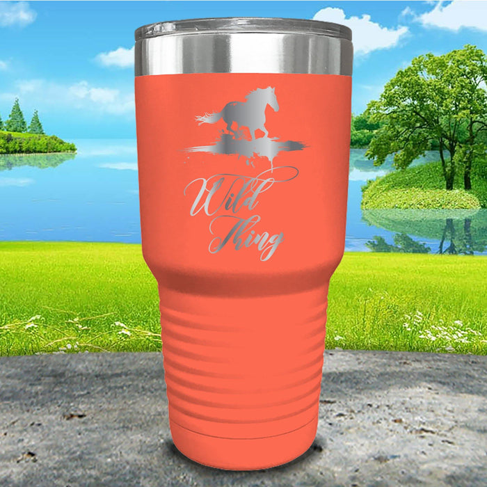 Wild Thing Cowgirl Engraved Tumbler