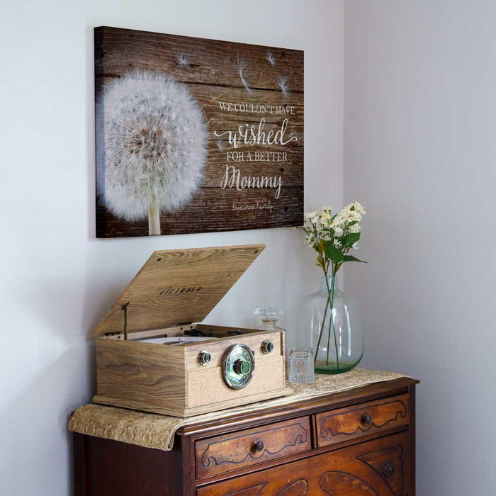 Personalized Canvas Dandelion Wall Decor for Mom, Grandma or Daughter