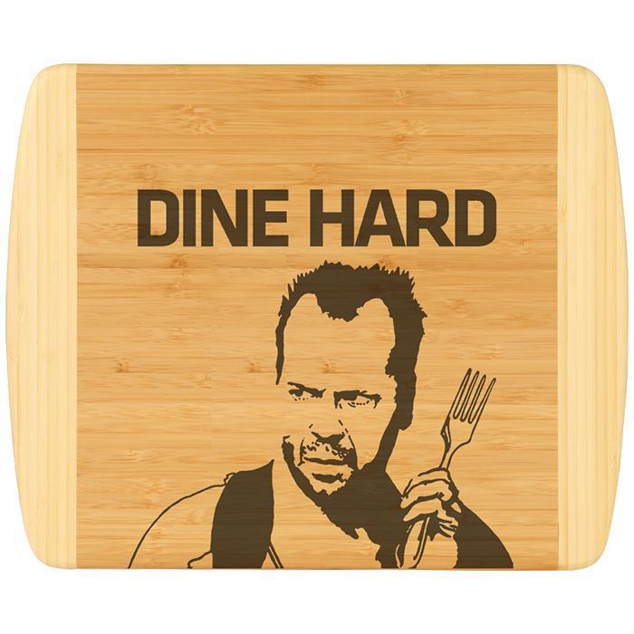 Dine Hard Bamboo Cutting Boards Cutting Board ZLAZER 