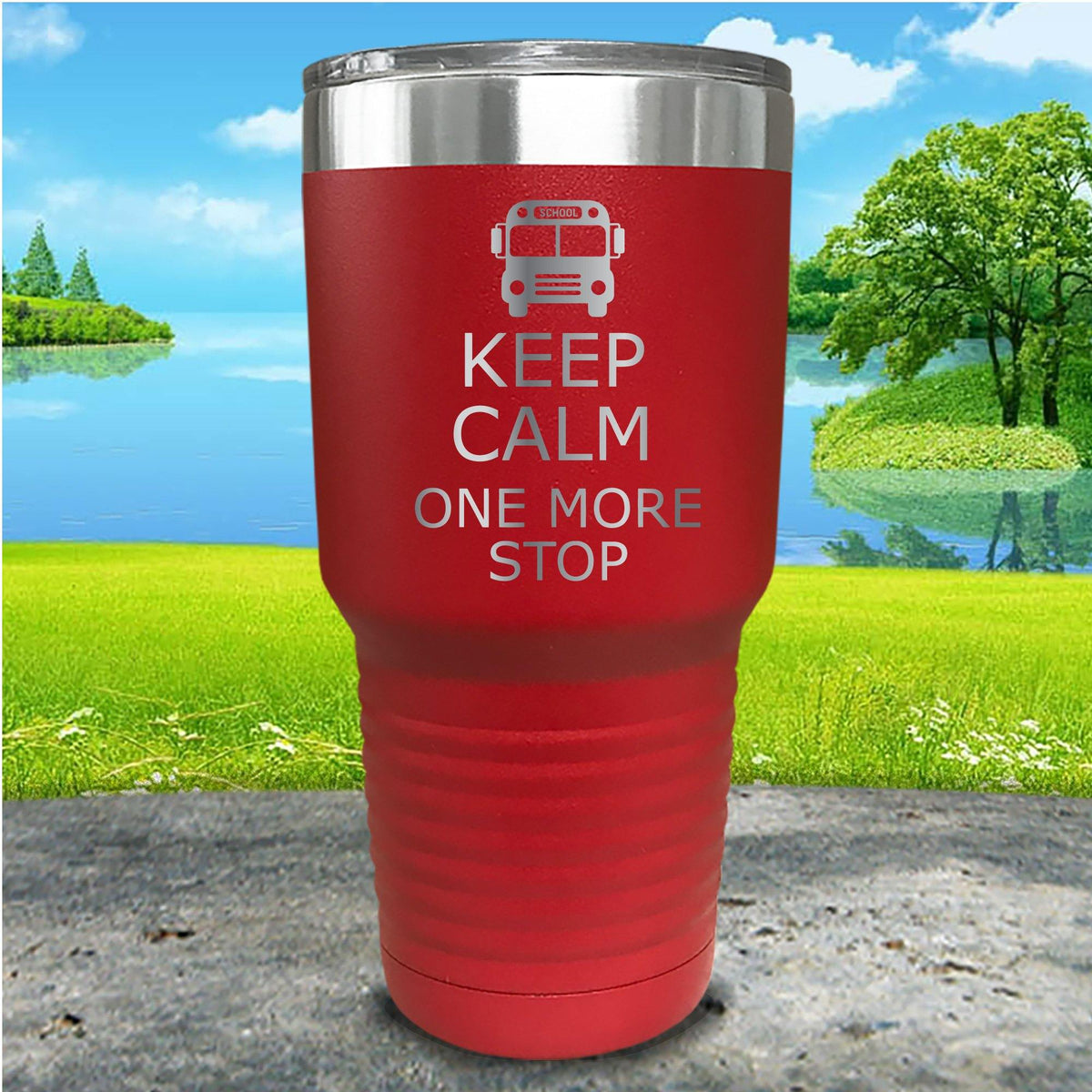 30 Oz. RTIC TUMBLER Personalized With Laser Engraved Name Phrase