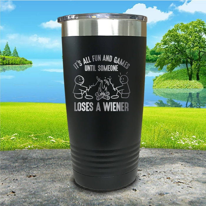 Fun Until Loose A Weiner Engraved Tumbler