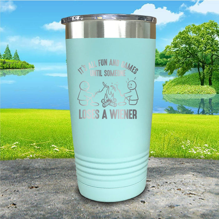 Fun Until Loose A Weiner Engraved Tumbler