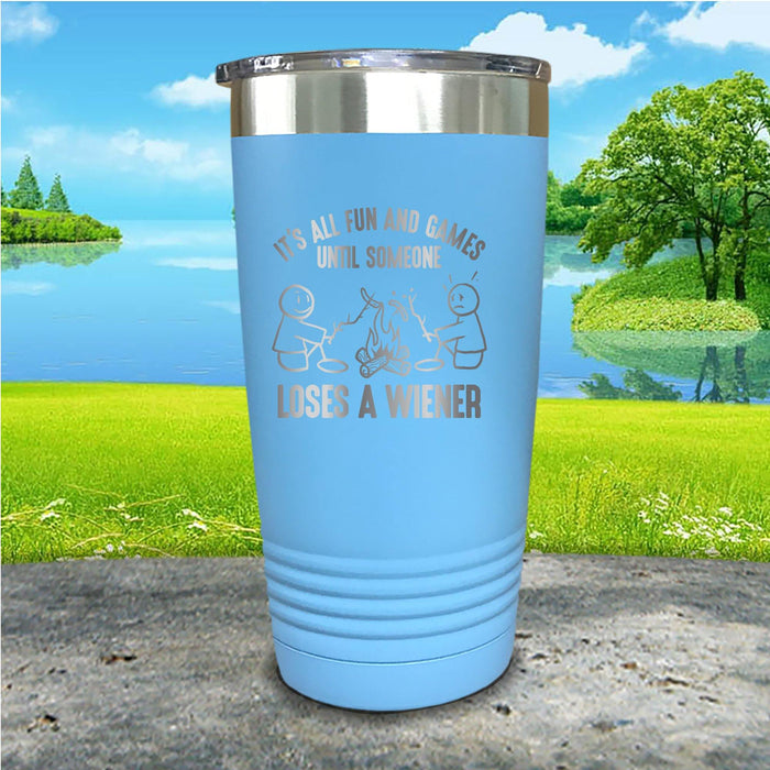 Fun Until Loose A Weiner Engraved Tumbler