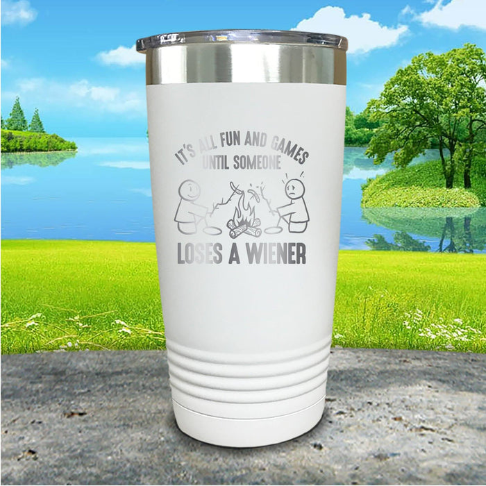 Fun Until Loose A Weiner Engraved Tumbler