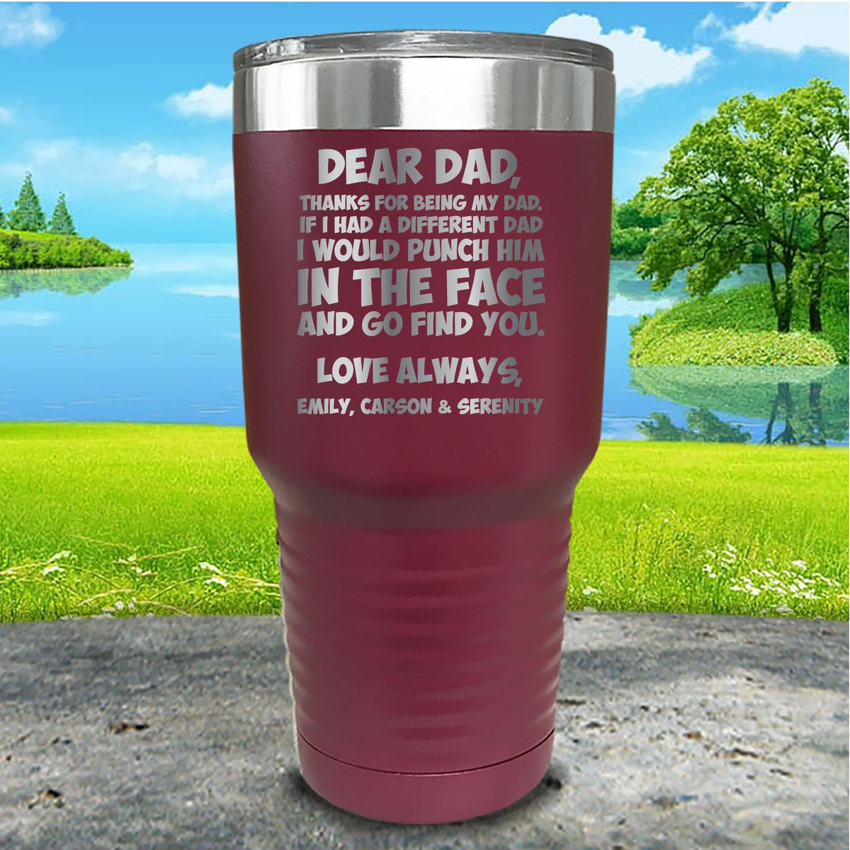 Respect The Beard Engraved Tumbler - LemonsAreBlue