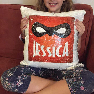 Super Personalized Magic Sequin Pillow Pillow GLAM 