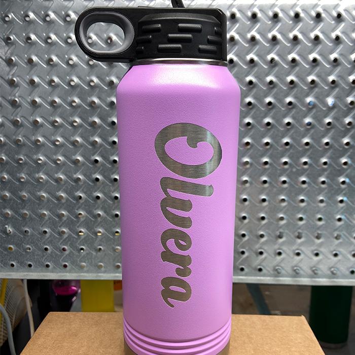 PERSONALIZED Name Engraved 32oz Sport Bottle