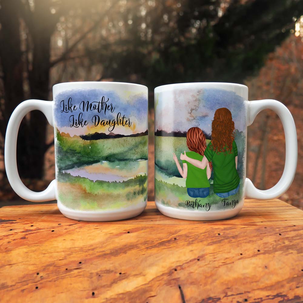 Personalized Mug - Mother & Daughter - Best Mom Ever