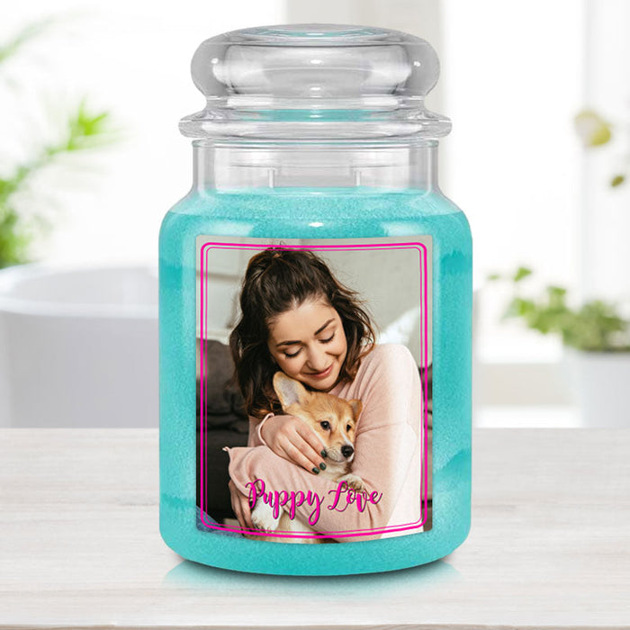 Personalized Photo Candles - Upload your Own Funny or Memorial Photo