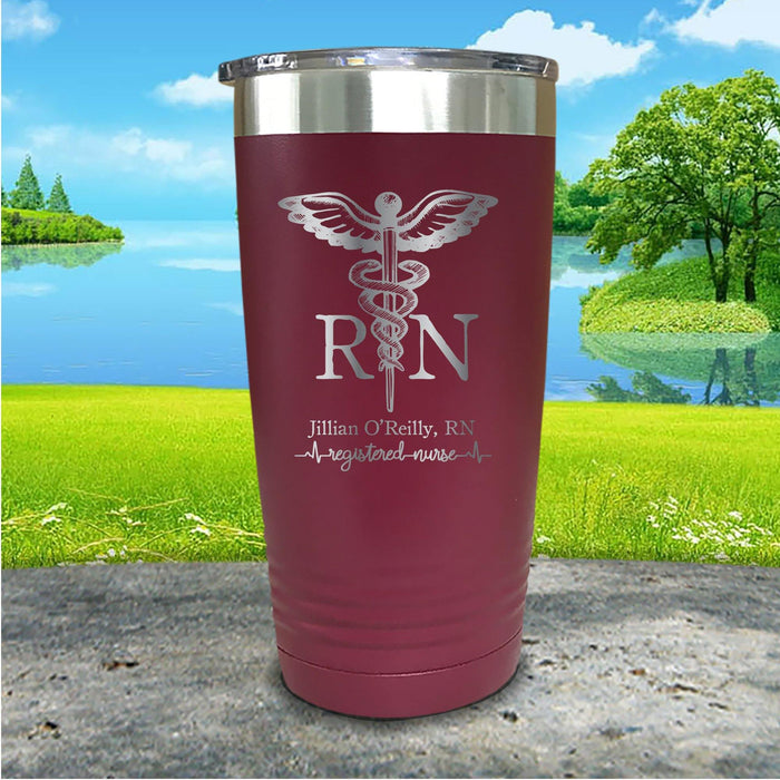 Registered Nurse Personalized Engraved Tumbler