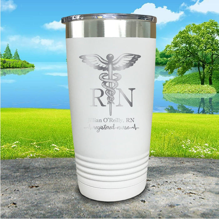 Registered Nurse Personalized Engraved Tumbler