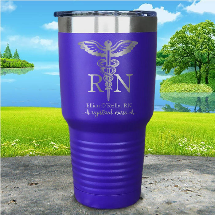 Registered Nurse Personalized Engraved Tumbler