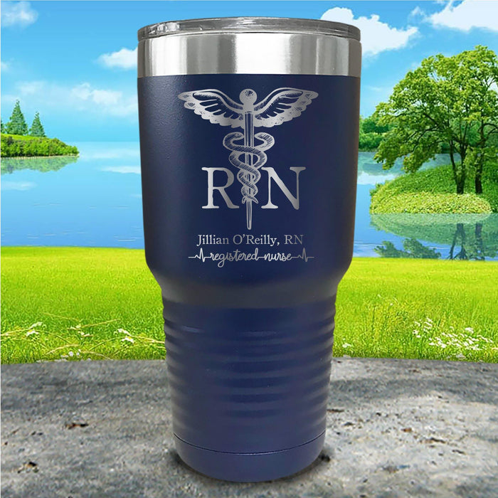 Registered Nurse Personalized Engraved Tumbler