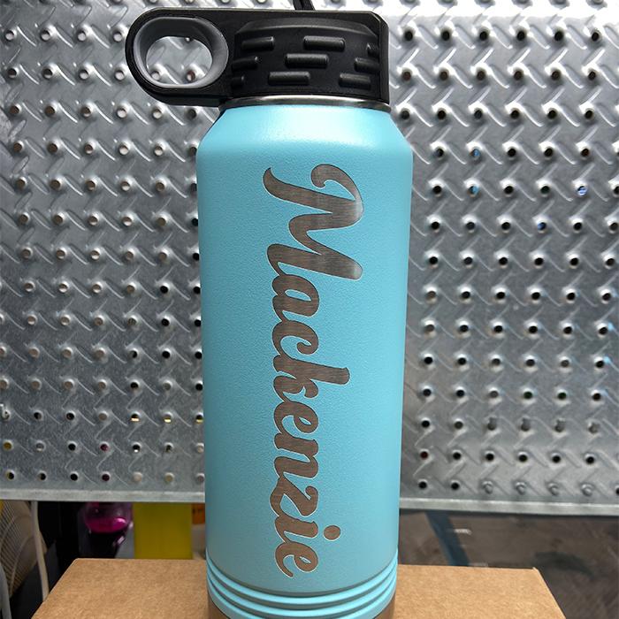 PERSONALIZED Name Engraved 32oz Sport Bottle