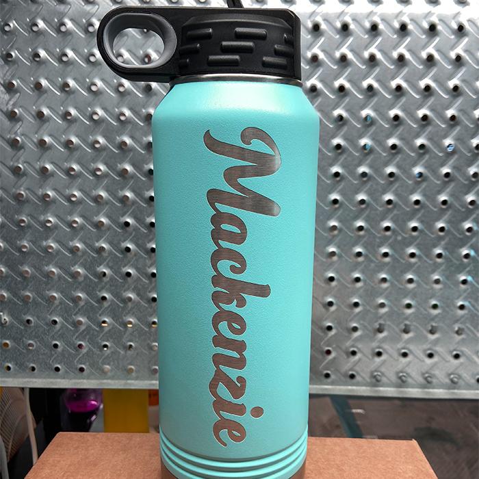 PERSONALIZED Name Engraved 32oz Sport Bottle