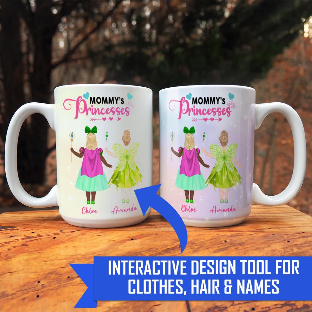 Personalized Mommy/Daddy's Princess Double Sided Printed Mug