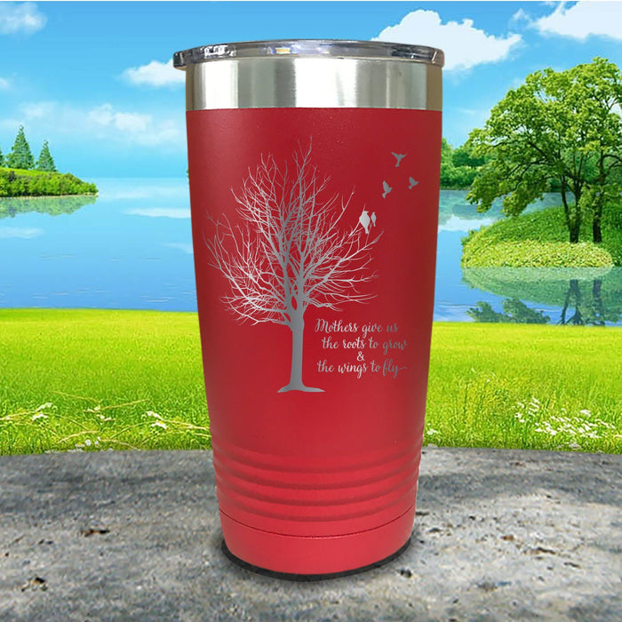 Roots To Grow Engraved Tumbler