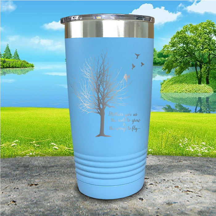 Roots To Grow Engraved Tumbler