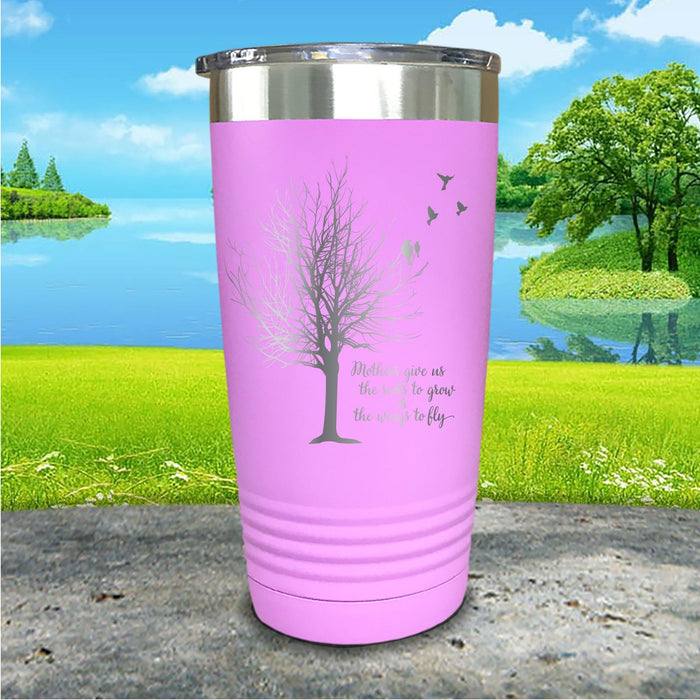 Roots To Grow Engraved Tumbler