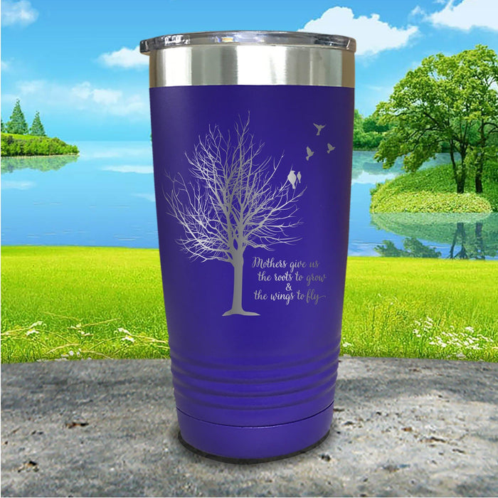 Roots To Grow Engraved Tumbler