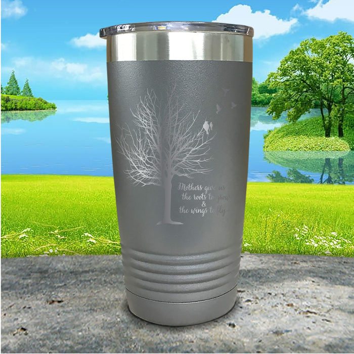 Roots To Grow Engraved Tumbler