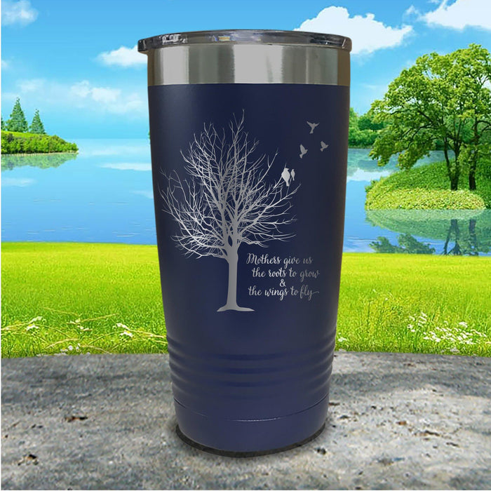 Roots To Grow Engraved Tumbler