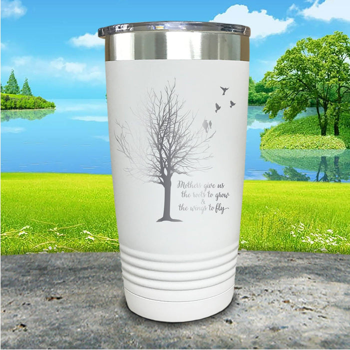 Roots To Grow Engraved Tumbler