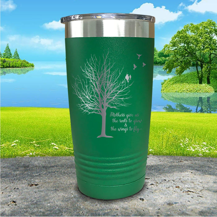 Roots To Grow Engraved Tumbler