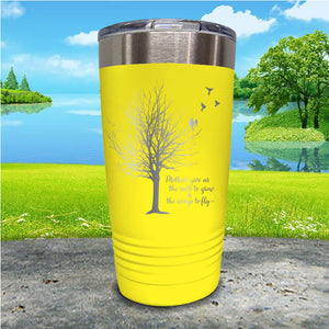 Roots To Grow Engraved Tumbler