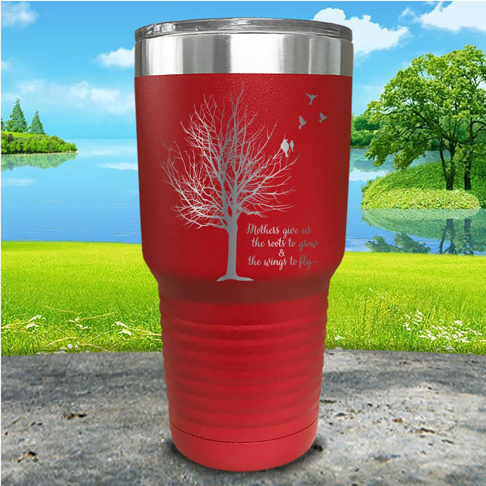 Roots To Grow Engraved Tumbler